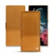 Samsung Galaxy S22 Ultra leather case - Or Maïa ( Pantone 871C ) 