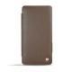 Funda de piel Sony Xperia Z3 Compact  - Châtaigne ( Pantone 476C ) 