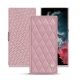 Capa em pele Samsung Galaxy S22 Ultra - Rose - Couture ( Nappa - Pantone 2365C ) 