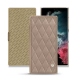Custodia in pelle Samsung Galaxy S22 Ultra - Taupe vintage - Couture