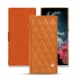 Samsung Galaxy S22 Ultra leather case - Mandarine vintage - Couture