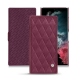 Capa em pele Samsung Galaxy S22 Ultra - Prune vintage - Couture