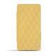 Capa em pele Sony Xperia Z3 Compact  - Mimosa ( Pantone 141C ) 