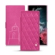 Capa em pele Samsung Galaxy S22 Ultra - Rose BB - Couture