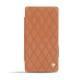 硬质真皮保护套 Sony Xperia Z3 Compact  - Mandarine vintage - Couture