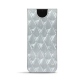 Samsung Galaxy S22 leather pouch - Platinium - Couture