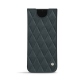 Funda de piel Samsung Galaxy S22 Ultra - Blu marino - Couture