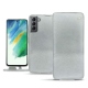 Custodia in pelle Samsung Galaxy S21 FE - Platinium ( Pantone 877C ) 