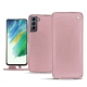硬质真皮保护套 SSamsung Galaxy S21 FE - Rose ( Nappa - Pantone 2365C ) 