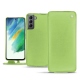 硬质真皮保护套 SSamsung Galaxy S21 FE - Vert olive ( Nappa - Pantone 578U ) 