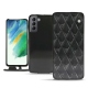 Housse cuir Samsung Galaxy S21 FE - Onyx - Couture