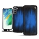 Funda de piel Samsung Galaxy S21 FE - Bleu Patine