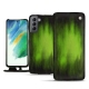 Lederschutzhülle Samsung Galaxy S21 FE - Vert Patine