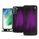 Custodia in pelle Samsung Galaxy S21 FE - Violet Patine