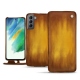 Samsung Galaxy S21 FE leather case - Doré Patine
