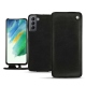 Housse cuir Samsung Galaxy S21 FE - Negre poudro
