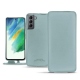 Custodia in pelle Samsung Galaxy S21 FE - Bleu Ciel PU