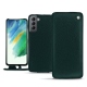 Funda de piel Samsung Galaxy S21 FE - Vert séduisant