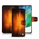 Housse cuir Samsung Galaxy S21 FE