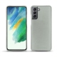 レザーケース Samsung Galaxy S21 FE - Gris ( Nappa - Pantone W428C ) 