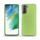 Custodia in pelle Samsung Galaxy S21 FE - Vert olive ( Nappa - Pantone 578U ) 