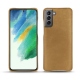 Lederschutzhülle Samsung Galaxy S21 FE - Sable vintage ( Roughtcut - Gaucho#57254 ) 