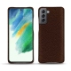 レザーケース Samsung Galaxy S21 FE - Châtaigne ( Pantone 476C ) 