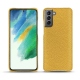 Samsung Galaxy S21 FE leather cover - Mimosa ( Pantone 141C ) 