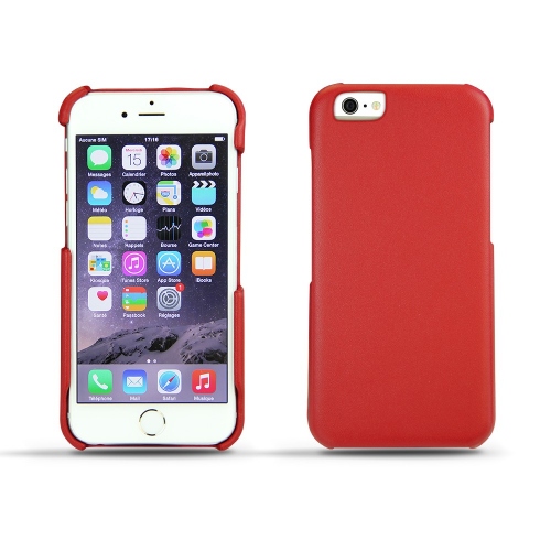 Funda de piel Apple iPhone 6 Rouge ( Nappa - Pantone #d50032 ) 
