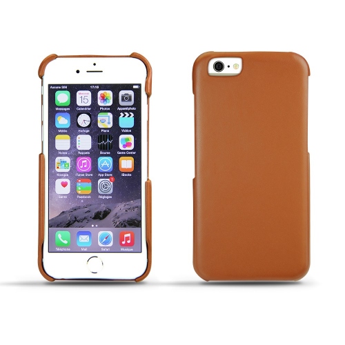 가죽 커버 Apple iPhone 6 Marron ( Nappa - Pantone #8B4720 ) 