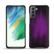 Custodia in pelle Samsung Galaxy S21 FE - Violet Patine
