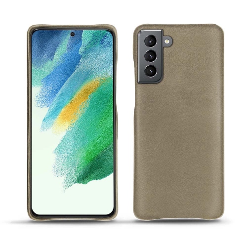 Una custodia in pelle di qualità per il Samsung Galaxy S21 FEDarboun sabla ( Pantone #BCB1A1 )