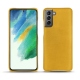 Capa em pele Samsung Galaxy S21 FE - Jaune soulèu