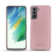 Lederschutzhülle Samsung Galaxy S21 FE - Rose PU
