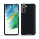 Lederschutzhülle Samsung Galaxy S21 FE - Noir élégant