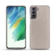 Custodia in pelle Samsung Galaxy S21 FE - Taupe innocent