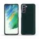 Lederschutzhülle Samsung Galaxy S21 FE - Vert séduisant