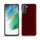 Custodia in pelle Samsung Galaxy S21 FE - Rouge Veggie