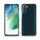 Funda de piel Samsung Galaxy S21 FE - Bleu Veggie