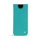 Capa em pele Samsung Galaxy S21 FE - Bleu fluo