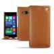 Housse cuir Nokia Lumia 730 - 735 - Marron ( Nappa - Pantone 1615C ) 