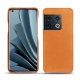 Custodia in pelle OnePlus 10 Pro - Mandarine vintage ( Pantone 165C ) 