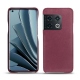 OnePlus 10 Pro leather cover - Prune vintage ( Pantone 512C ) 