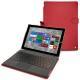 Housse cuir Microsoft Surface Pro 3  - Rouge ( Nappa - Pantone 199C ) 