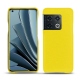 OnePlus 10 Pro leather cover - Jaune fluo