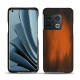 硬质真皮保护套 OnePlus 10 Pro - Marron Patine