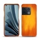 Lederschutzhülle OnePlus 10 Pro - Orange Patine