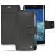 Custodia in pelle Samsung Galaxy Note Edge - Noir ( Nappa - Black ) 