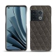 Funda de piel OnePlus 10 Pro - Anthracite - Couture ( Pantone 424C ) 