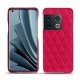 Lederschutzhülle OnePlus 10 Pro - Rose fluo - Couture